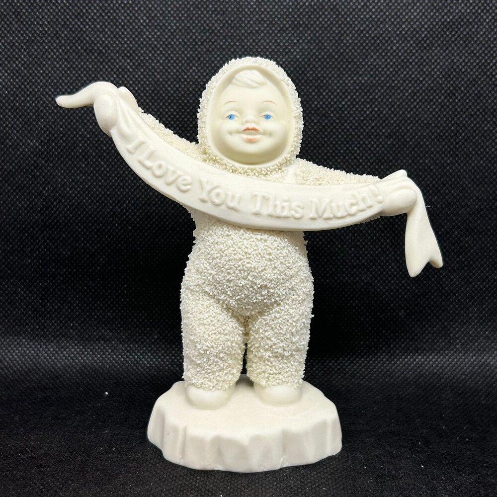 Department 56 Snowbabies "I Love You This Much"